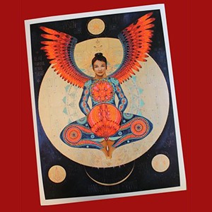 Giclee print on art paper