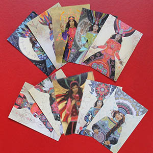 10 cards <strong>10x15cm</strong> Medicine Women